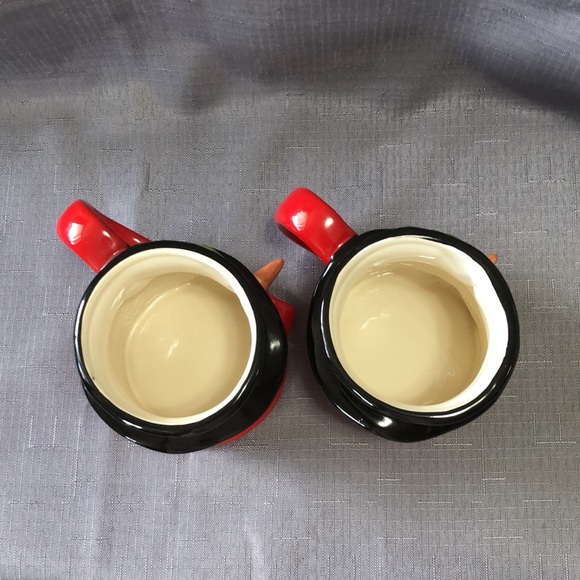 ⛄️EUC⛄️TWO COLLECTIBLE RUSS BERRIE SNOWMAN MUGS. LIKE NEW - Picture 3 of 5